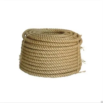 Фото №0 Веревка джутовая д 10 мм