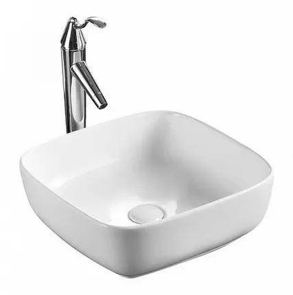 Фото №0 Раковина Azario AZ41016 40*40 накладная