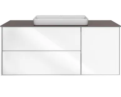 фото Тумба PLAZA Modern подвесная 120 белый 3 ящика