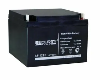 фото Аккумулятор 12В 26А.ч Security Force SF 1226
