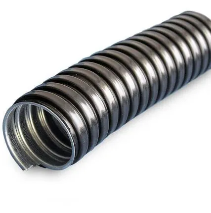 Фото №0 Металлорукав в ПВХ изоляции Р3-ЦПнг 18 d18мм без протяжки черн. (уп.50м) ЗЭТАРУС zeta44214