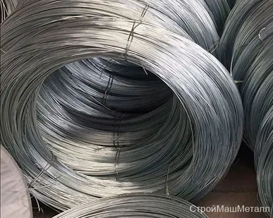 фото Проволока оцинкованная 10 мм ТН-1ц ГОСТ 3282-74