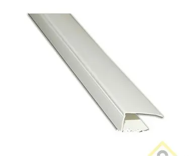 фото Л-профиль 8 мм белый глянец 3м "Ideal" 25шт