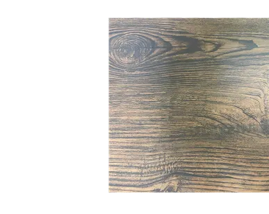 фото Сайдинг Кровля Сервис Экобрус гофрированный Моренный дуб 0,45 мм Printech