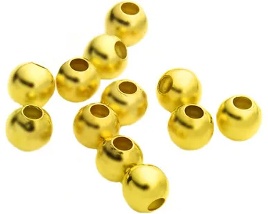 фото Шарик 2 мм (золото)