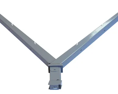 фото Наконечник V на столб 62х55 RAL 7040