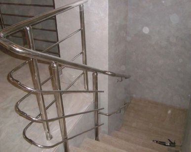 фото Перила из нержавеющей стали