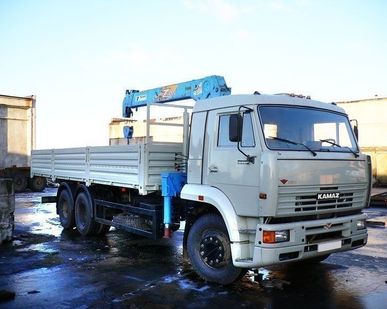 фото Аренда и услуги крана-манипулятора ISUZU