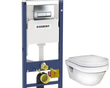 фото Комплект Gustavsberg Hygienic Flush 458.125.21.1+5G84HR01 Gustavsberg