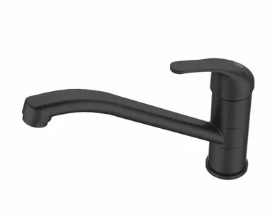 фото Дисма Смеситель для кухни Milardo Meal, черный матовый M02BLR0M05