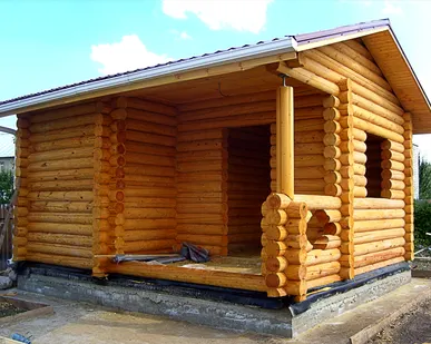 фото Срубы домов и бань