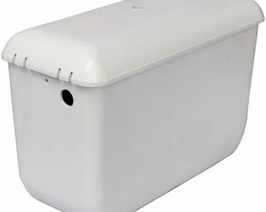 фото Бачок пластиковый верхн.к стене белый А-1 (арт.12)
