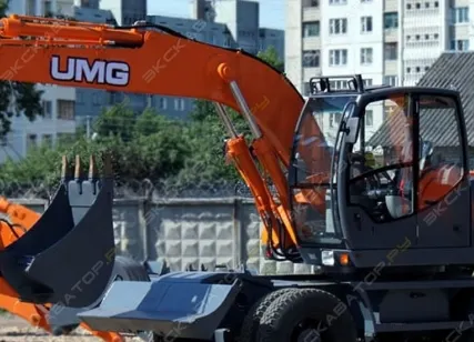 Фото №0 Аренда колесного экскаватора UMG E140W, Санкт-Петербург