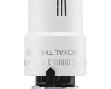 фото Термоголовка жидкостная Royal Thermo М30х1,5 (белый)