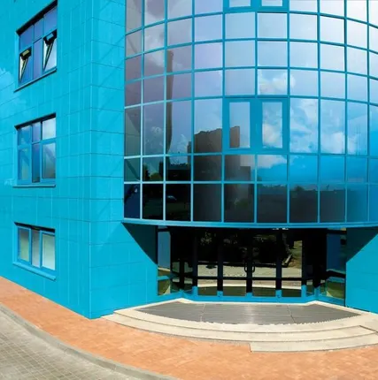 Фото №0 Алюминиевый витраж светопрозрачный (фасад)