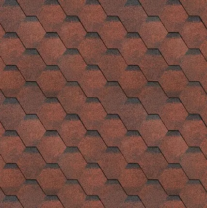 Фото №0 ТЕХНОНИКОЛЬ SHINGLAS гибкая черепица Финская СОНАТА красная (3,0м2/уп.)