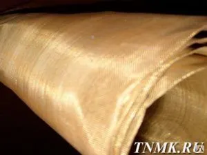 фото Сетка латунная 0,224х0,12 мм ГОСТ 6613-86