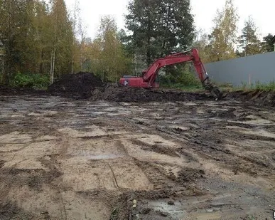 фото Отсыпка участка в Шушарах