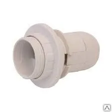 фото Патрон Е14 термостойкий пластик подвесной разборный 2А, 230В, белый