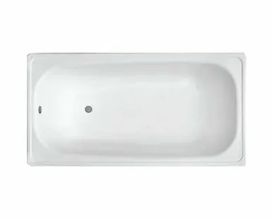 фото Дисма Ванна стальная CLASSIC WHITE WAVE 150х75 см. + компл. подставок