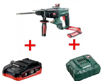 фото Перфоратор аккумуляторный KHA 18 LTX 1х3.5Ач LiHD+ЗУ ASC55 Metabo T03320