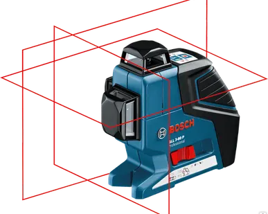 фото BOSCH GLL 3-80 P + BM1 + LR2 в L-Boxx Professional Построитель плоскостей