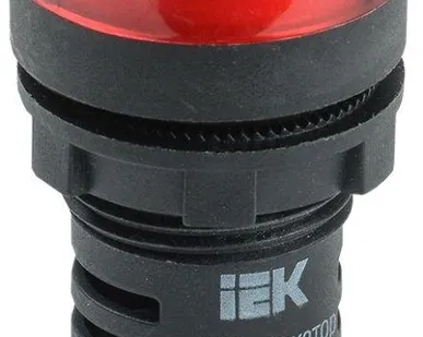 фото Арматура светосигнальная AD-22DS 24В AC/DC красн. ИЭК BLS10-ADDS-024-K04