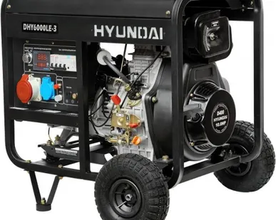 фото Дизельный генератор HYUNDAI DHY 6000LE-3