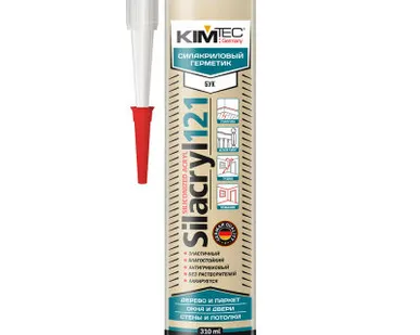 фото KIM TEC Герметик Silacryl 121 бук 310мл (02-04-79)
