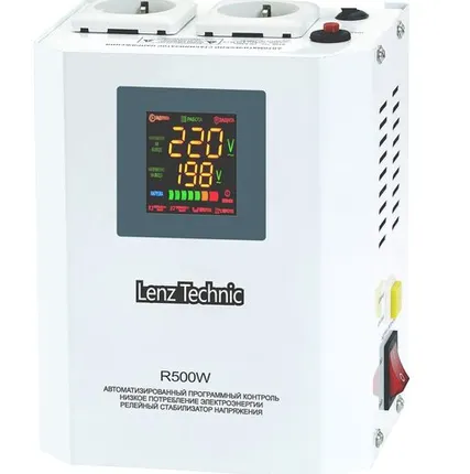 Фото №0 Стабилизатор Lenz Technic R500W метал. корпус (настенный)
