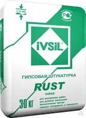 фото Гипсовая штукатурка IVSIL RUST / ИВСИЛ РУСТ