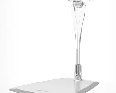 фото Комплект ценникодержателя ДЕЛИ настольный с иголкой, прозрачный