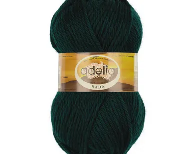 фото Пряжа ADELIA "RADA" 100% акрил 100 г 80 м №001 БЕЛЫЙ