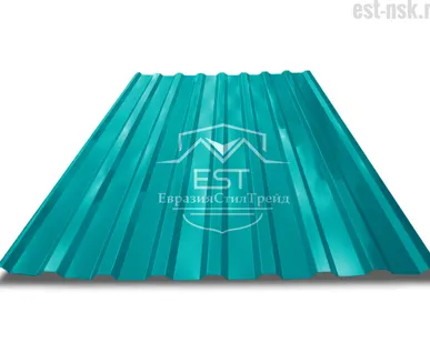 фото Профнастил МП-20х1100 Pe 0.4 | RAL 5021 Водная синь