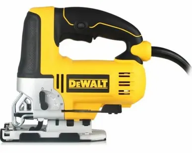 фото Лобзик с верхней рукояткой DeWalt, DW349-KS, 500 Вт, 85 мм, 0-3100 ход/мин,