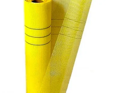 фото Сетка фасадная 5*5 ЖЕЛТАЯ 145 M-Strong 50м