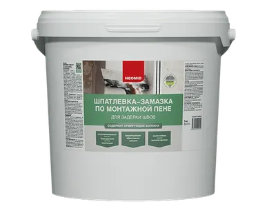 фото Шпатлевка по монтажной пене NEOMID 5 кг
