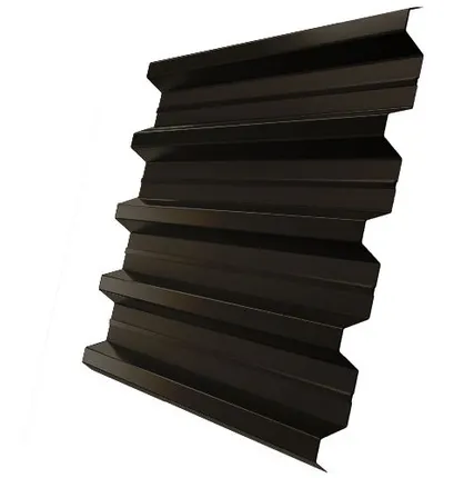 Фото №0 Профнастил H60R 0,5 Satin Мatt RR 32 темно-коричневый