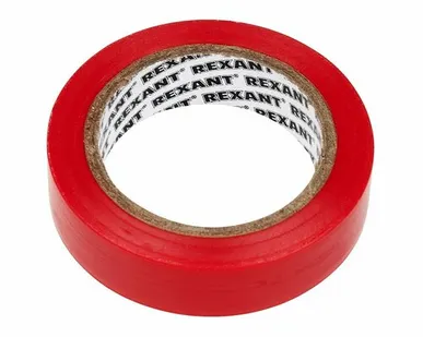 фото Лента изоляционная Kranz Изолента красная ПВХ 15х10х0.13мм (KR-09-2004)