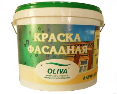 фото Краска Акрилит-101Б Муниципальная фасадная белая, 1,3, кг