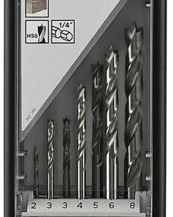 фото Набор сверл по дереву спиральных Bosch Robust Line 2607019923