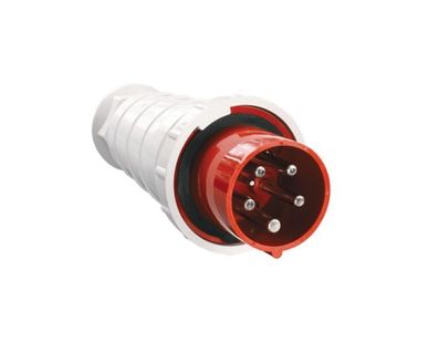 фото Вилка 035 переносная 3Р+РЕ+N 63А 380В IP54 TDM