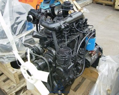 фото Двигатель Д-245.12С-2950 с КПП (переоборуд.ГАЗ-66) 109 л.с. с ЗИП ММЗ