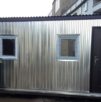 Фото №0 Бытовка с обшивкой ОСП