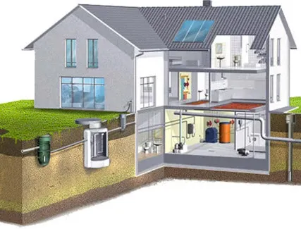 Фото №0 Монтаж канализации для частного дома
