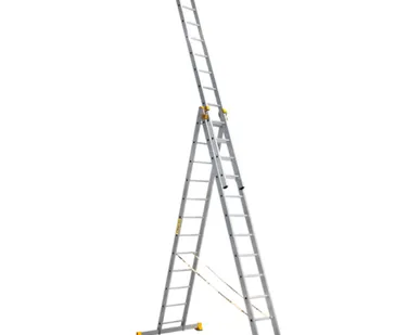 фото Лестница трехсекционная Алюмет 3х16 (12,80 м)