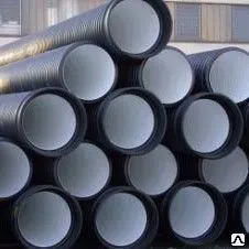 Фото №0 Труба гофрированная от 40 до 1600мм полипропиленовая полиэтиленовая ПНД ПВД