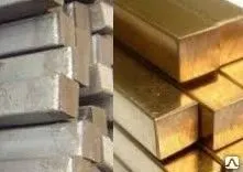 фото Квадрат бронзовый 8x8 БрАЖ9-4, БрБ2 по ГОСТ 1628-78, 6511-60, 15835-70