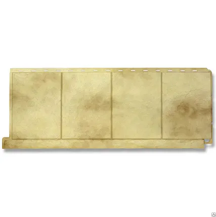 Фото №0 Фасадная панель (АЛЬТА-ПРОФИЛЬ) фасадная плитка доломит 1160х450 мм