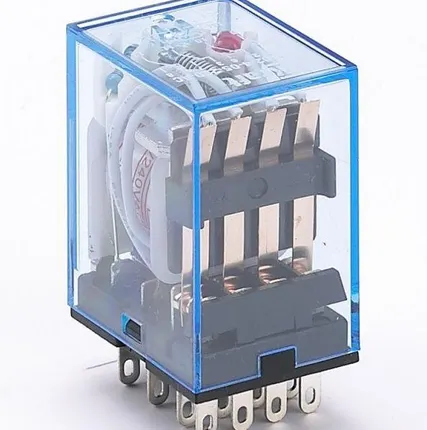 Фото №0 Реле промежуточное ПР-102 4 конт. с инд. LED 5А 220В AC SchE 23225DEK